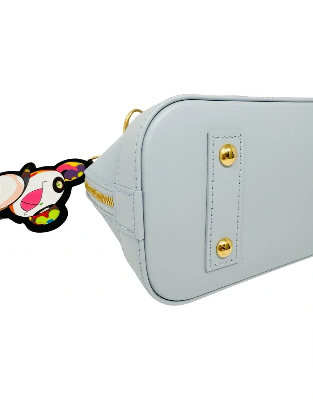 Louis Vuitton Takashi Murakami Alma BB Epi Blue Multicolor Panda